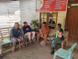 Antisipasi Dampak Pancaroba Babinsa Koramil 08/SN Laksanakan Komsos di Kampung Pilar Weh Kiri