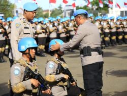 Polri Kembali Kirim Pasukan untuk Misi Perdamaian PBB, Latpragas Satgas FPU 7 MINUSCA Resmi Dimulai