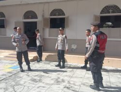 Polres Aceh Tengah Kerahkan Personel Amankan Perayaan Paskah di Dua Gereja