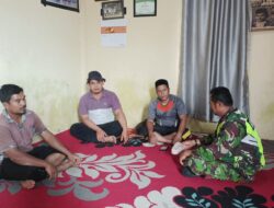 Ciptakan Suasana Harmonis Di Wilayah Binaan, Babinsa Lakukan Komsos Dengan Masyarakat