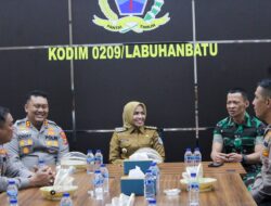 Bangun Sinergitas, Bupati Bersama Kapolres Silaturahmi ke Kodim 0209/LB