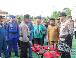 Kapolda Papua Barat Cek Kesiapan Personel dan Peralatan dalam Misi Kemanusiaan Operasi AB Moskona 2025