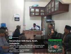 Babinsa Silih Nara Jalin Sinergi dengan Aparatur Desa Burni Bius 