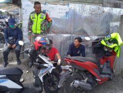 Babinsa Koramil 02/WPS, Ajak Pemuda Desa Jaga Kondusifitas Wilayah