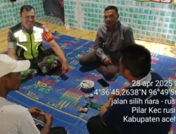 Babinsa Koramil 08/Silih Nara Himbau Warga Waspada Cuaca Ekstrem di Desa Pilar