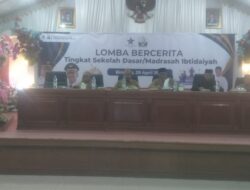 Dailami, S.Hut, M.Ling Membuka Lomba Bercerita Tingkat SD/MI 2025.