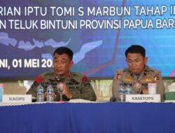 Kapolda Papua Barat Pimpin Apel Konsolidasi Pasca Operasi SAR dan Operasi Alfa Bravo Moskona 2025 di Mapolres Teluk Bintuni