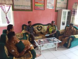 Sambangi Kantor Desa, Upaya Babinsa Tingkatkan Sinergitas Di Wilayah Binaan