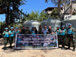 “GARUDA PRIMA WATER DONATIONS (GRATIS)” PROGRAM AIR BERSIH SATGAS INDOBATT XXIII-S MAINBODY YONIF 114/SM ATASI KESULITAN MASYARAKAT LEBANON SELATAN