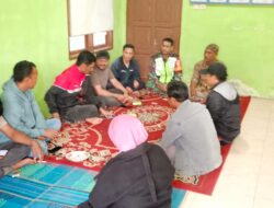 Komsos Bersama Masyarakat, Babinsa Harapkan Sinergitas Terwujud Di Wilayah Binaan