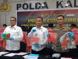 Tegas Berantas Premanisme : Polda Kalbar Ungkap 232 Kasus Kriminal, Satu Orang Ditangkap Atas Kepemilikan Senpi Rakitan.
