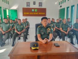 Kepala Staf Kodim 0119/BM, Bersama Jajaran Babinsa, Secara Vidcon Ikuti Komsos Dengan Pemerintah Pusat