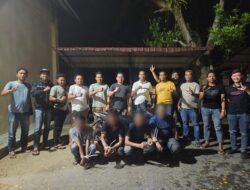 Pemberantasan Kejahatan Jalanan dan Premanisme, Satreskrim Polres Langsa Ungkap Sindikat Curanmor, Empat Tersangka Diamankan
