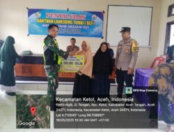 Agar Tepat Sasaran, Babinsa Pantan Reduk Dampingi Penyaluran BLT Dana Desa