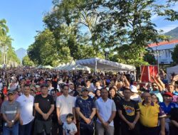 Kapolres Bitung Ikuti Car Free Day dan Jalan Sehat, Wujudkan Kota Bitung yang Sehat dan Kondusif