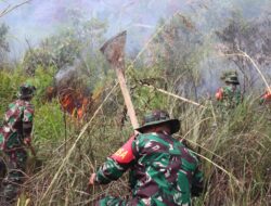 Kodim 0106/Aceh Tengah Gelar Latihan Aplikasi Penanggulangan Karhutla