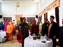 Dandim 0119/BM Berserta Ketua Persit KCK Cab XXV Hadiri Pengukuhan TP-PKK Periode 2025-2030
