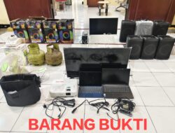 Polsek Matuari berhasil ungkap Kasus pencurian di SD N Manembo nembo.