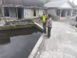 Babinsa Koramil 03/TG Sambangi Usaha Ternak Ikan di Desa Lampahan Induk