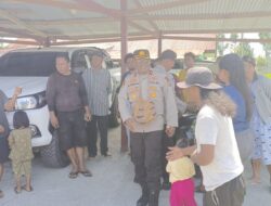Kapolres Pegunungan Arfak Tatap Muka dengan Keluarga Korban Tanah Longsor
