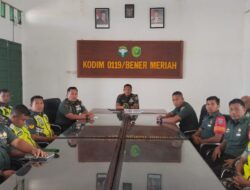 Dukung Swasembada Pangan, Kodim 0119/BM Ikuti Vicon Dengan Aster Kasad