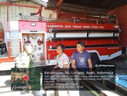 Babinsa Koramil 07/Atu Lintang Jalin Komsos dengan Tim Damkar untuk Tingkatkan Sinergi