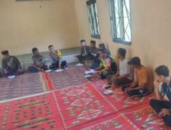 Babinsa Bersama Bhabinkamtibmas dan Perangkat Desa, Koordinasi Terkait Keamanan Desa