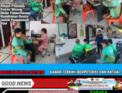 Klinik Pratama Polres Bitung Gelar Pemeriksaan Kesehatan Gratis untuk Pengemudi Ojol