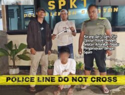 Kurang dari 2 Jam, Tim Opsnal Polsek Lembeh Selatan Amankan Pelaku Penganiayaan dengan Sajam