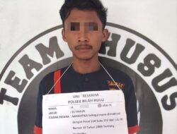 Polsek Bilah Hulu Berhasil Ungkap Kasus Penyalahgunaan Narkotika di Dusun VI Sidorukun