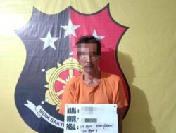 Polsek Panai Tengah Tangkap Pria 62 Tahun Diduga Bawa Sabu di Simpang Empat Labuhan Bilik