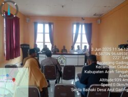 Sukseskan MTQ Di Kecamatan Celala, Babinsa Hadiri Rapat Persiapan Di Kantor Camat