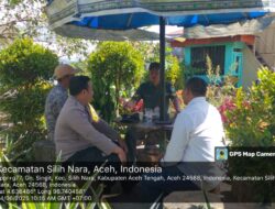 Serka Wardoyo Laksanakan Komsos Bersama Bhabinkamtibmas dan Warga di Desa Gunung Singit
