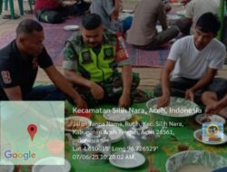 Babinsa Koramil 08/SN Pererat Kedekatan dengan Warga Lewat Komsos di Desa Rutih
