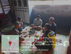 Babinsa Serda Budiman Pererat Kemanunggalan TNI-Rakyat di Desa Mulia Jadi