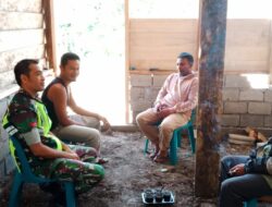 Babinsa Komsos Bersama Masyarakat, Wadah Silaturahmi Di Wilayah Binaan