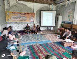Kapolsek Pintu Rime Gayo Ajak Masyarakat Pulo Intan Jauhi Perjudian Melalui Sosialisasi Edukatif