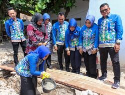 Bupati Labuhanbatu Meletakkan Batu Pertama Pembangunan Musholla SD 01 Ransel
