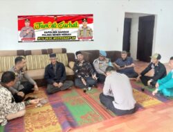 Kapolsek Bandar Gelar Jum’at Curhat Bersama Camat dan Tokoh Masyarakat, Bahas Isu Guantibmas di Kecamatan Bandar