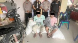 Satreskrim Polres Bener Meriah Amankan Dua Terduga Pelaku Tindak Pidana Pencurian Kopi