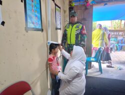 Wujudkan Generasi Yang Sehat Dan Berkualitas, Babinsa Dampingi Pelaksanaan Posyandu