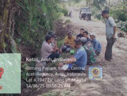 Babinsa Koramil Ketol Himbau Warga Desa Bintang Pepara Cegah Karhutla
