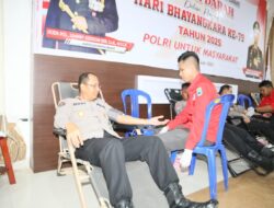 Polda Papua Barat Gelar Bakti Kesehatan Sambut Hari Bhayangkara ke-79