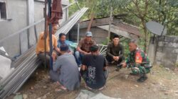 Babinsa Komsos, Ajak Warga Ikut Berpartisipasi Menjaga Kamtibmas