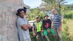 Dengarkan Keluhan Petani, Babinsa Komsos Dengan Petani Di Sawah