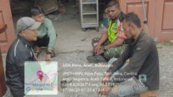 Babinsa Koramil 08/SN Laksanakan Komsos Bersama Warga Desa Paya Pelu