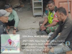 Babinsa Koramil 08/SN Laksanakan Komsos Bersama Warga Desa Paya Pelu