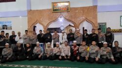Kapolres Bener Meriah Pimpin Subuh Keliling ke-27 di Mesjid Baiturrahman Kampung Sidodadi