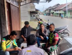 Babinsa Koramil 08/Silih Nara Jalin Komsos dengan Warga Arul Kumer Timur