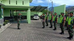 Danramil 06/Bukit Pimpin Apel Pagi, Tekankan Kedisiplinan Dalam Menunjang Tugas Binter